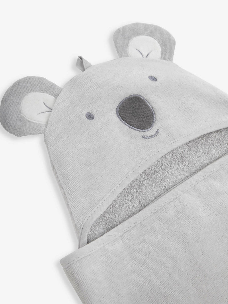 JoJo Maman Bébé Koala baby cuddler towel 60x105cm, imported from the UK