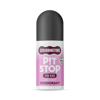 Holland & Barrett Scrubbingtons Pit Stop Roll Deodorant for Kids Very Berry Scent 75ml- Buy online at McGrocer