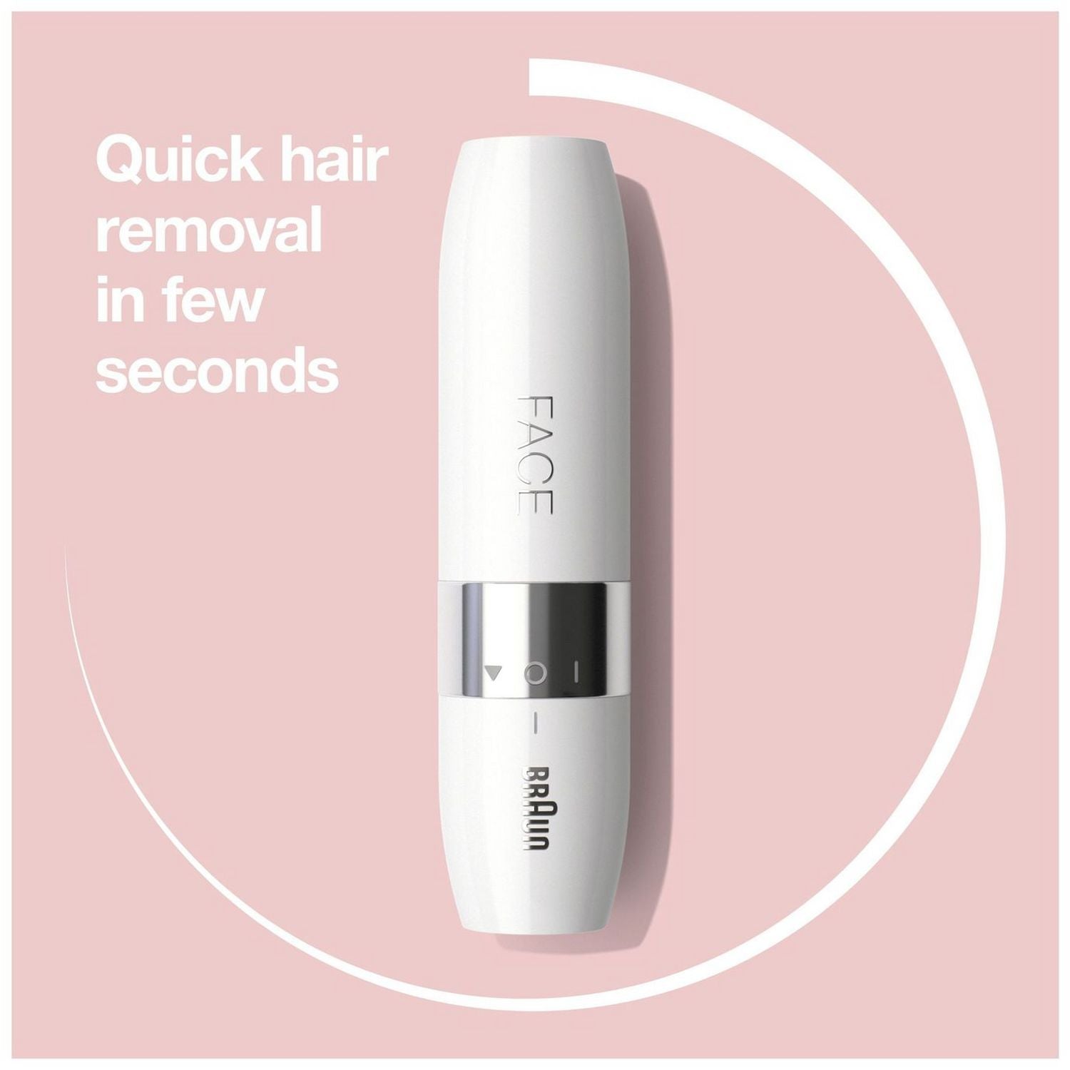 Braun FS1000 face hair remover mini, imported from the UK
