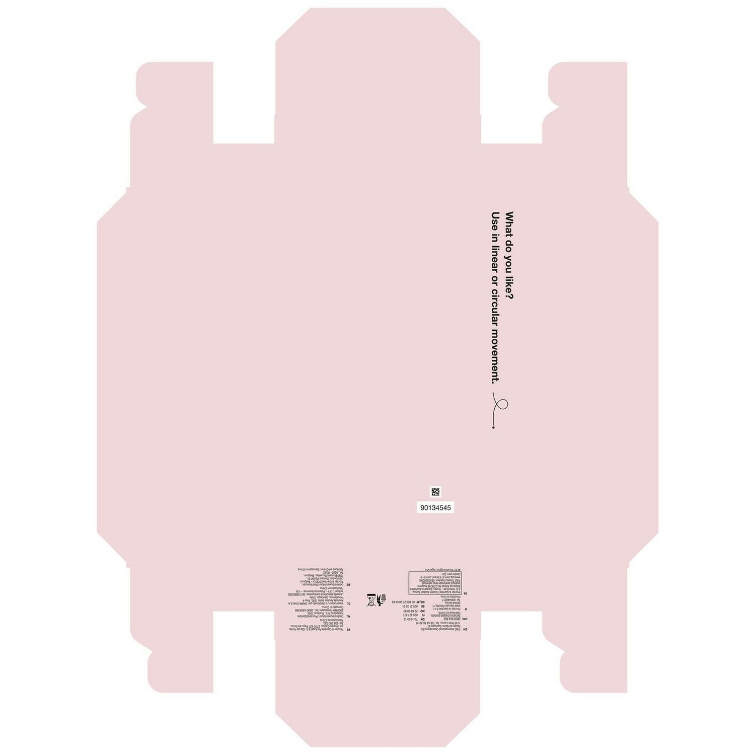 Braun FS1000 face hair remover mini, imported from the UK