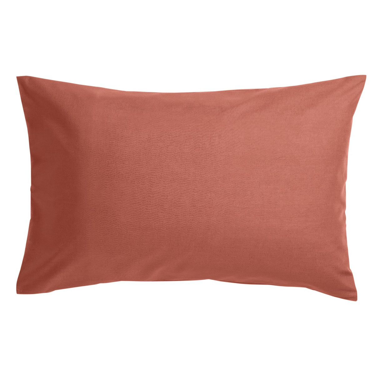 Habitat Polycotton Standard Pillowcase Pair - Rust