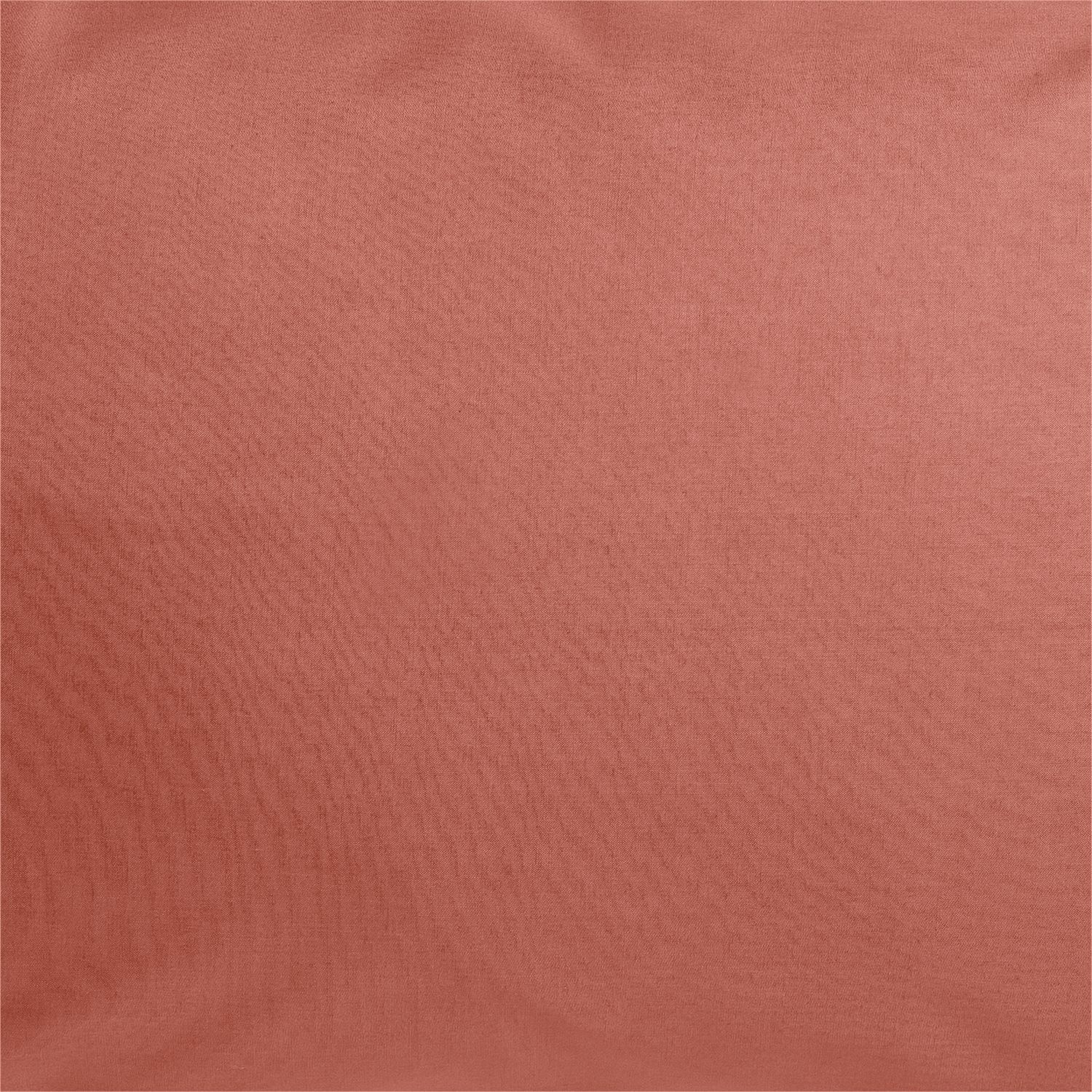 Habitat Polycotton Standard Pillowcase Pair - Rust