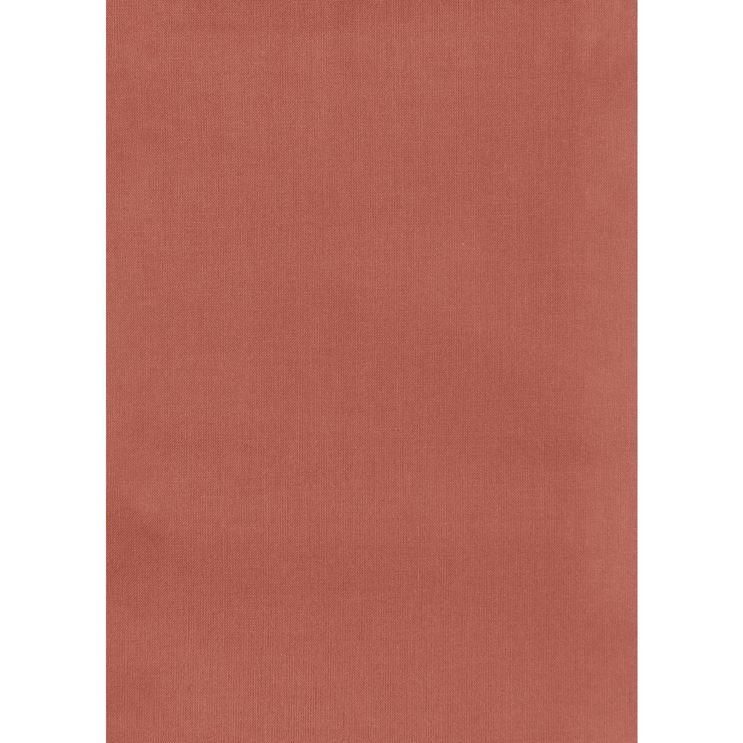 Habitat Polycotton Standard Pillowcase Pair - Rust