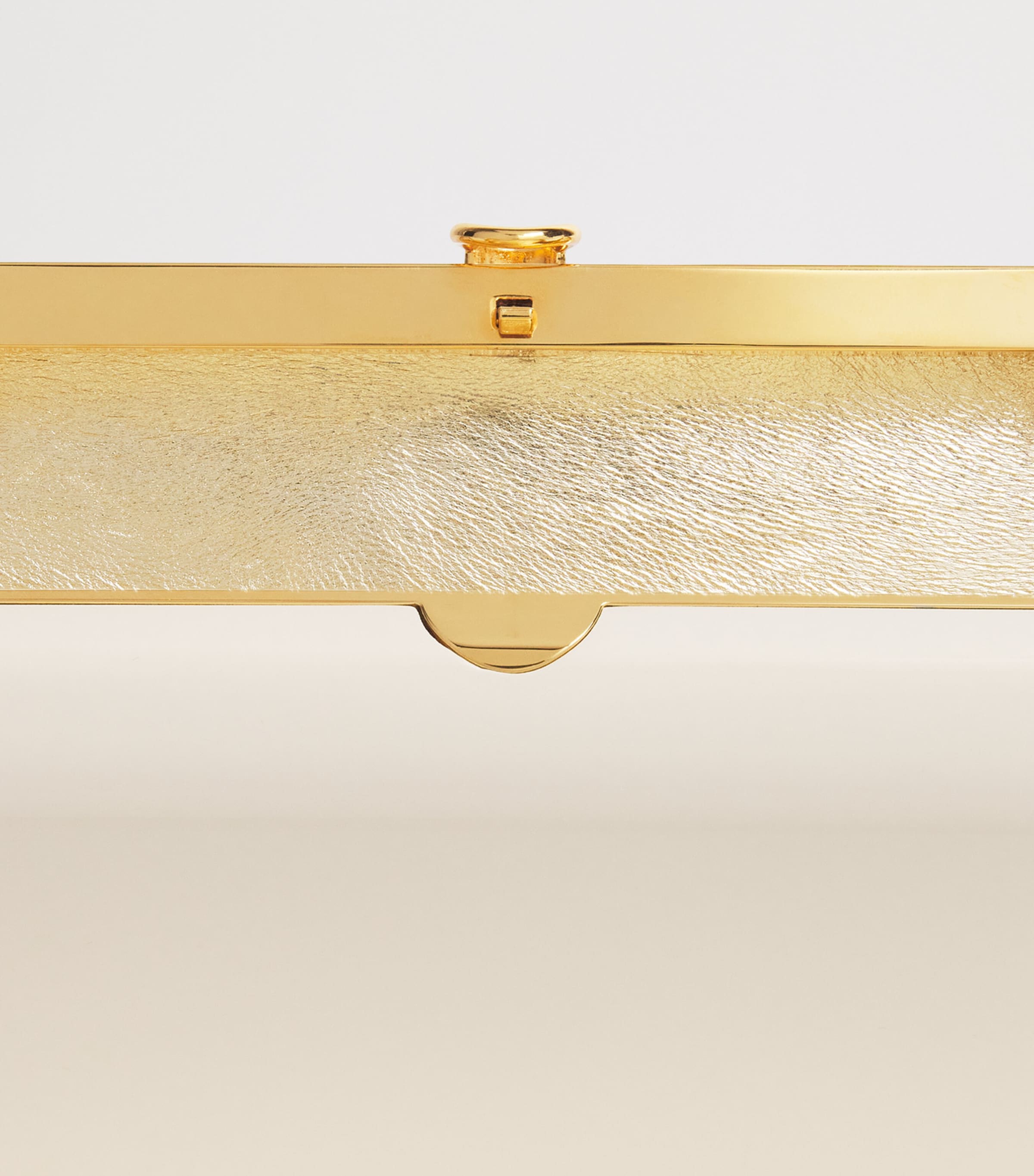 Jeffrey Levinson mirrored Finley clutch bag (British brand)