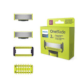 Philips OneBlade Replacement Blades for Face & Body, 2 Pack - QP620/50 GOODS Boots   