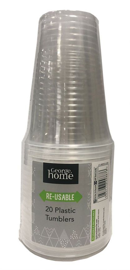 George Home Small Tumblers General Household ASDA   