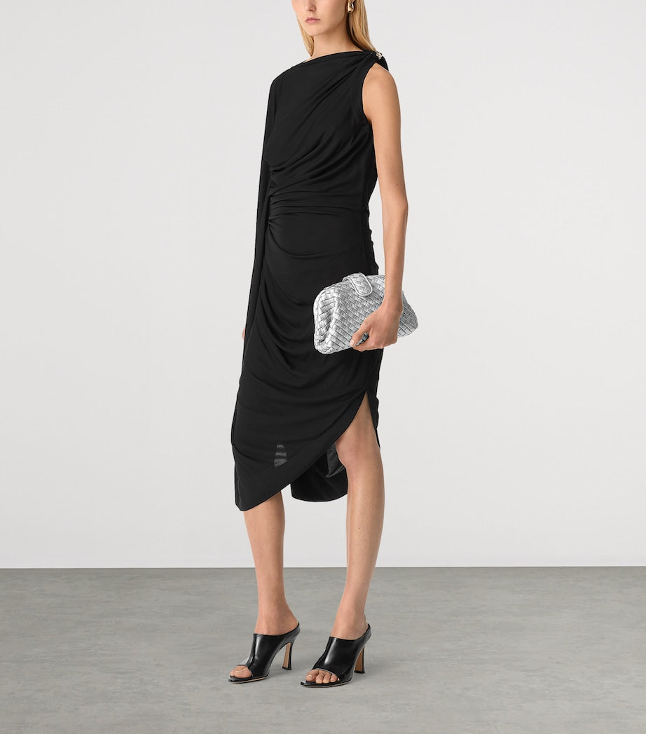 Bottega Veneta small leather clutch bag Lauren 1980, imported from the UK