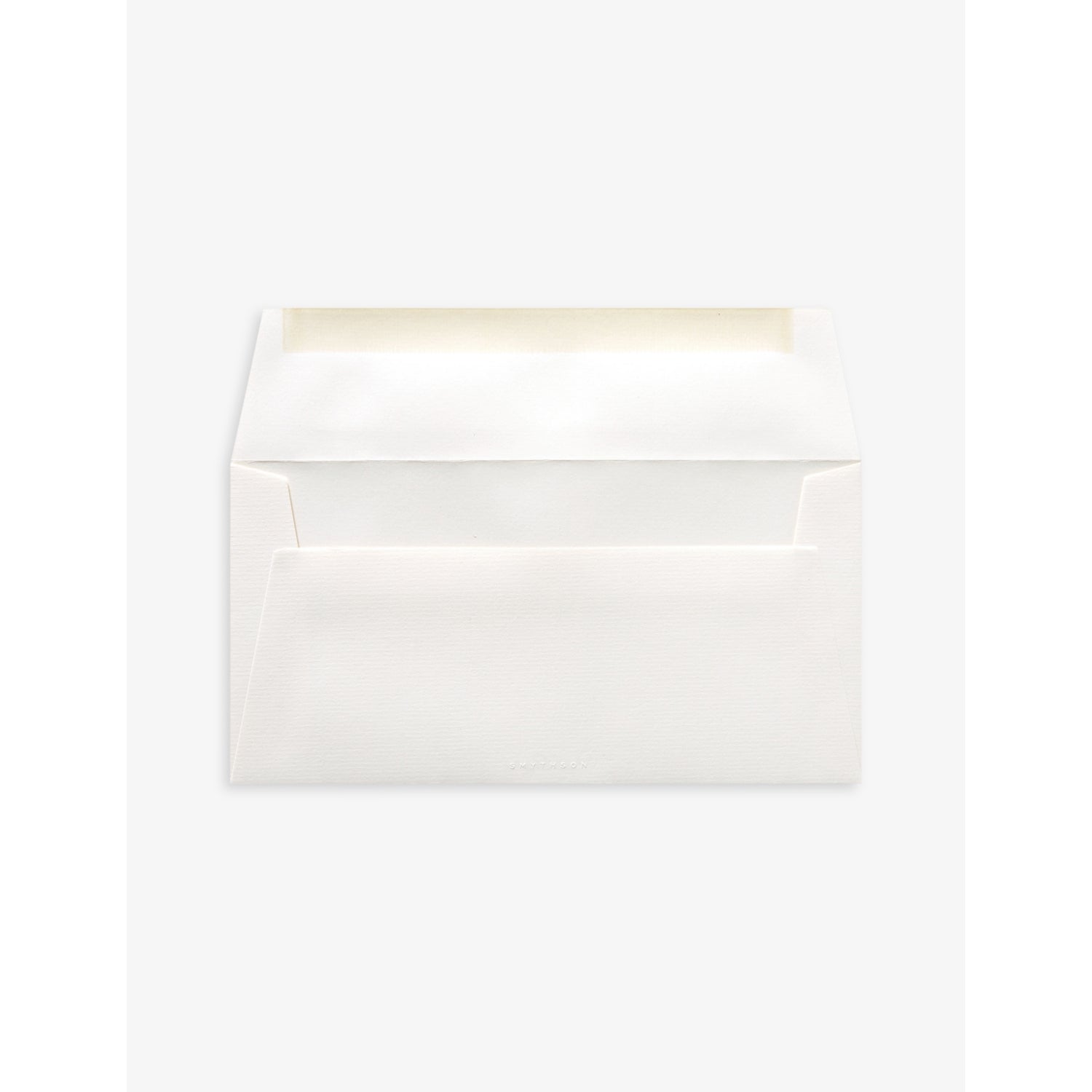 Smythson White Laid King's envelopes pack of 25 - British product