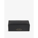 Smythson Panama leather cufflink box 11cm - British product