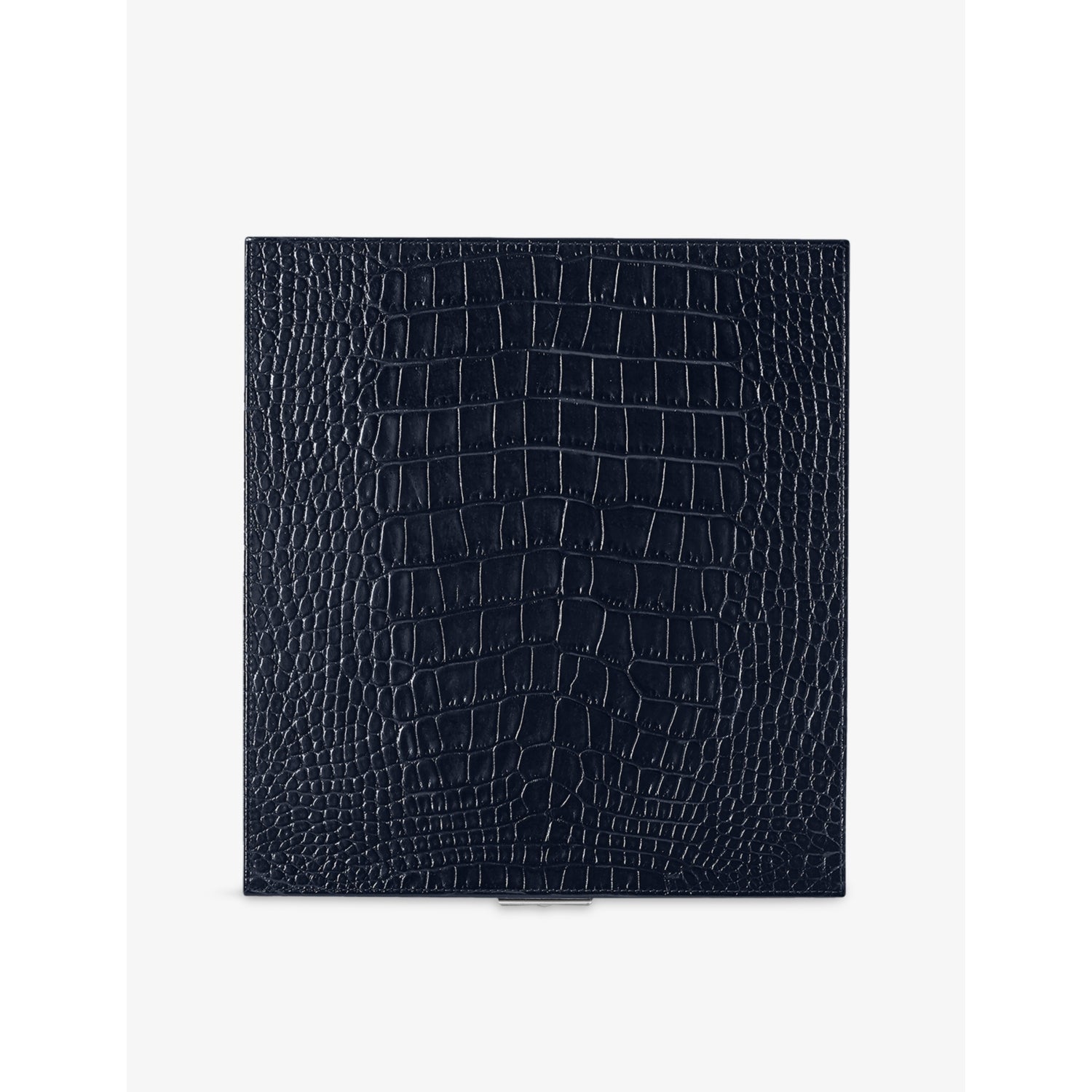 Smythson Mara lockable leather watch box with suede pillows (British brand)
