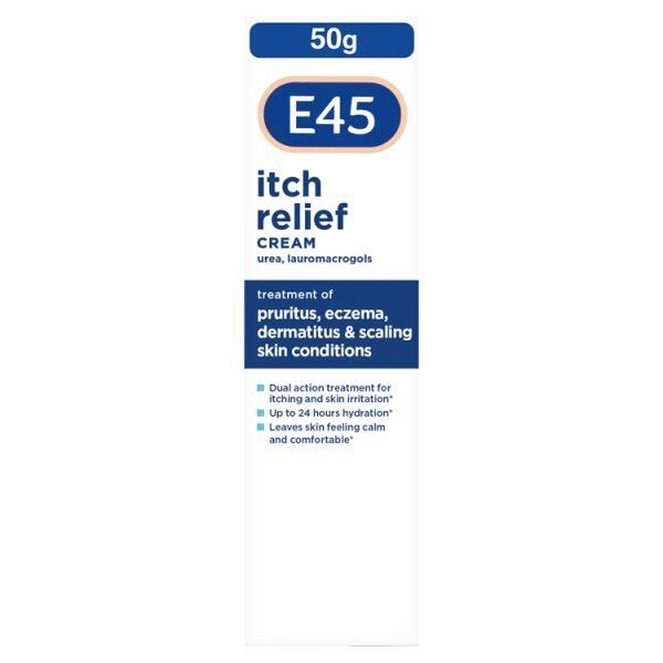 E45 Itch Relief Cream 50g GOODS Superdrug   