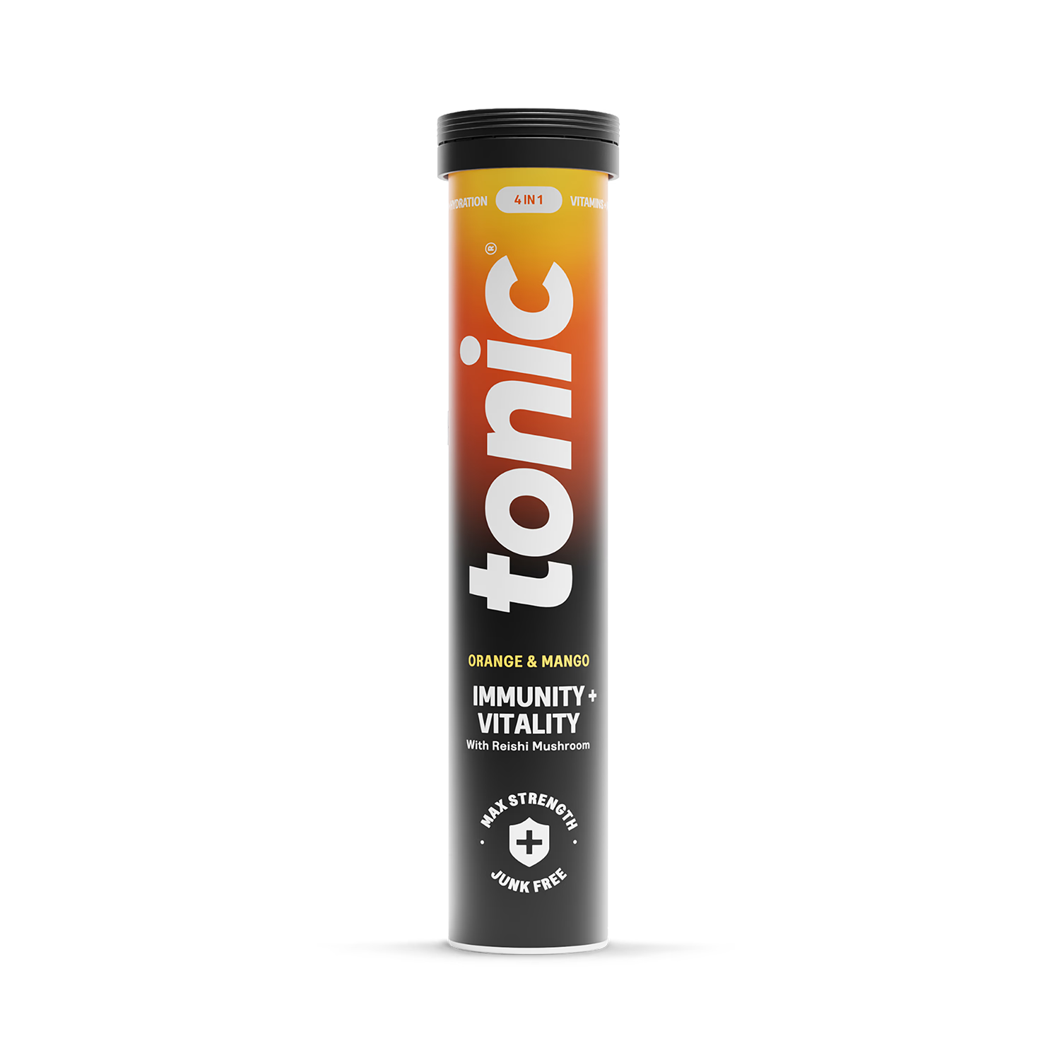 Tonic orange mango effervescent tablets 20, imported from the UK