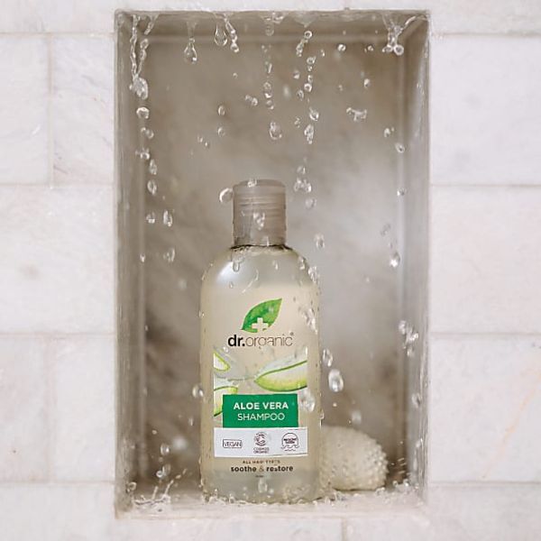 Dr Organic Aloe Vera Shampoo 265ml GOODS Superdrug   