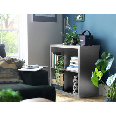 Argos Habitat Squares Plus 4 Cube Storage Unit - Grey- Buy online at McGrocer