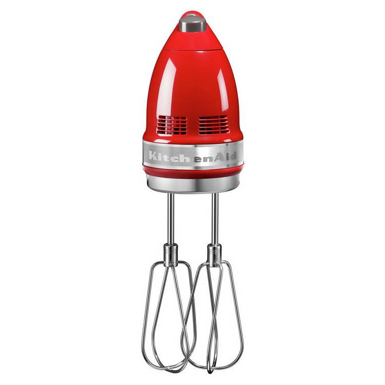 KitchenAid electric hand mixer Empire Red (British brand)