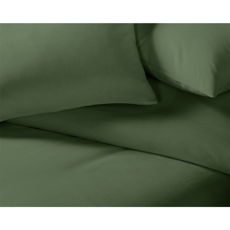 Habitat Polycotton Plain Khaki Bedding Set - King size