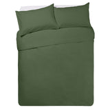 Habitat Polycotton Plain Khaki Bedding Set - Double