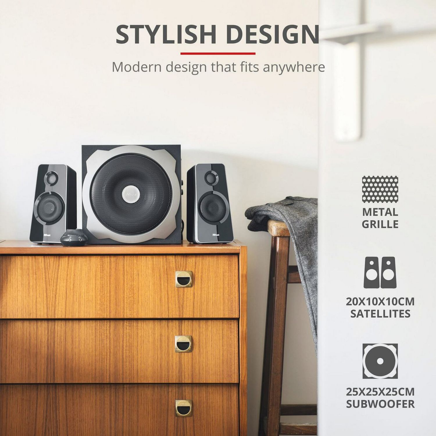Trust Tytan 2.1 PC speaker set, UK version