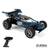 CMJ RC car 1:16 scale blue, imported from the UK
