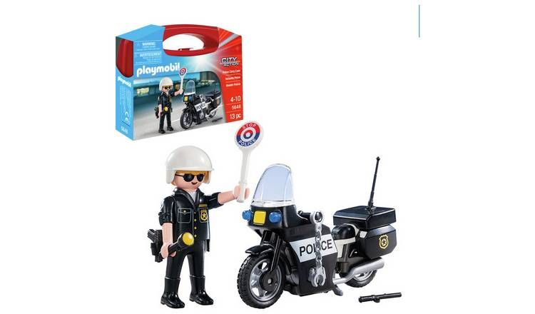 Playmobil 5648 City Action Police Small Carry Case GOODS Argos