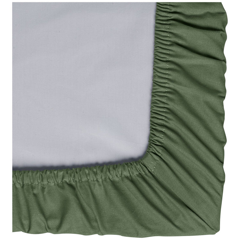 Habitat Plain Khaki Fitted Sheet - Double