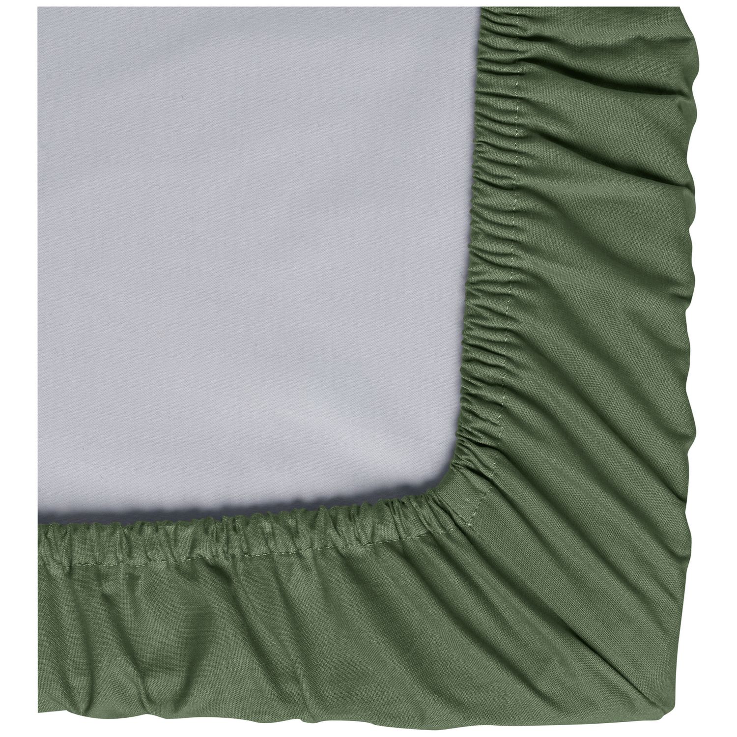 Habitat Plain Khaki Fitted Sheet - Single