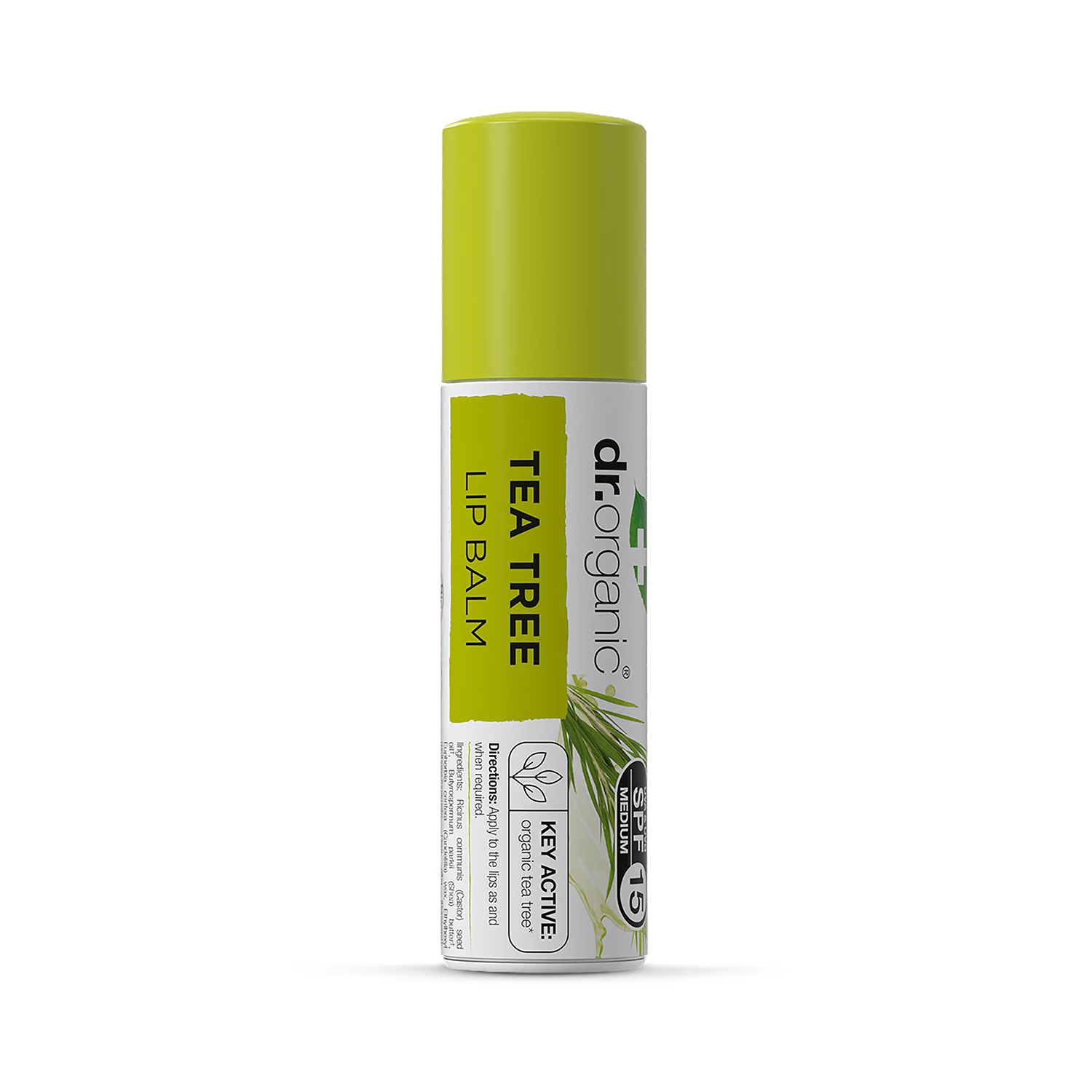 Dr Organic tea tree lip balm 5.7ml - British product