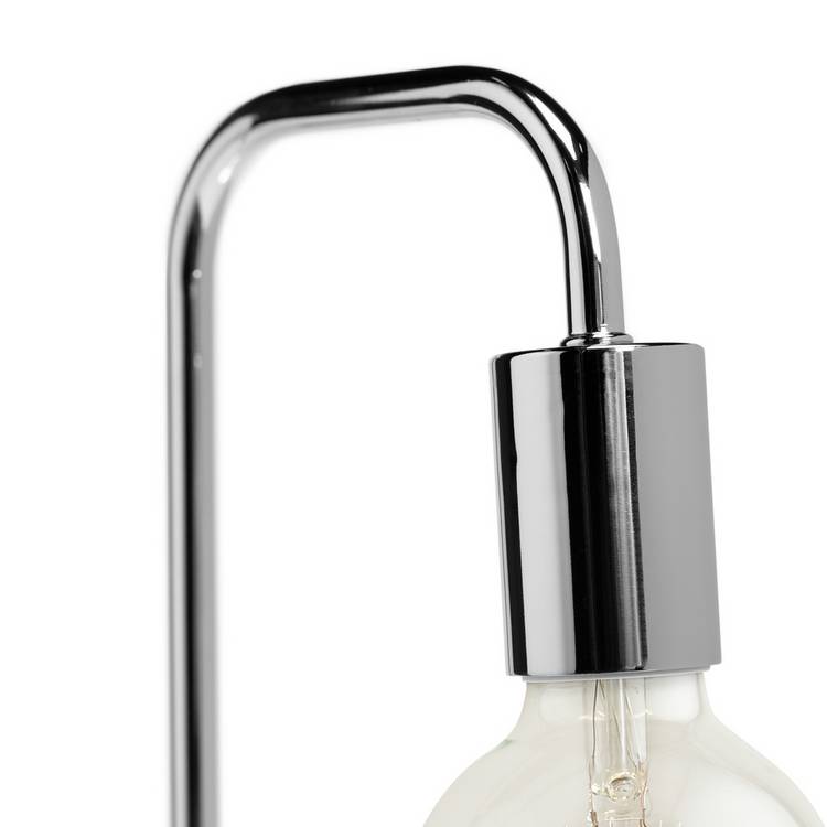 Argos Home Rayner chrome table lamp 46cm, imported from the UK