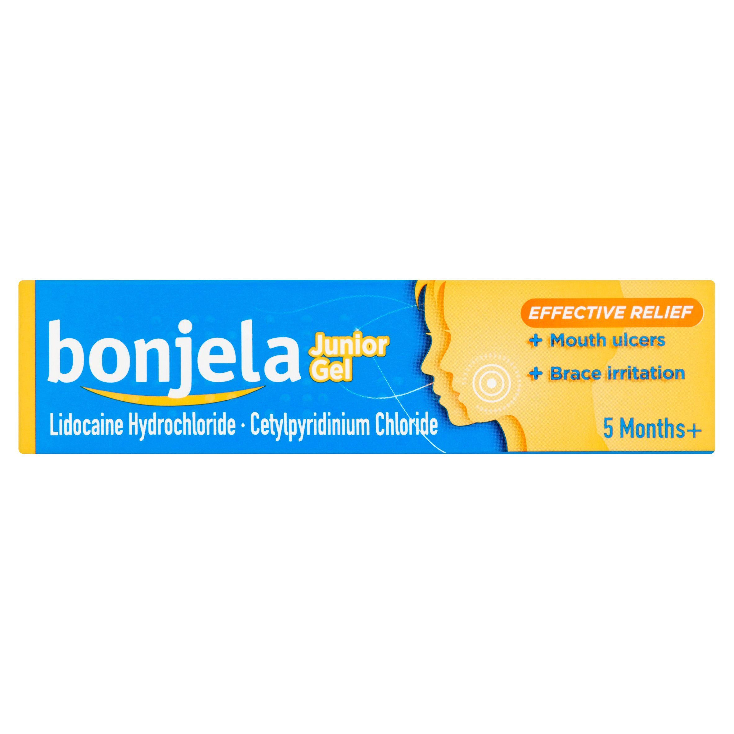 Bonjela Junior Gel for Mouth Ulcers & Brace Irritation 15g baby & children's healthcare Sainsburys   