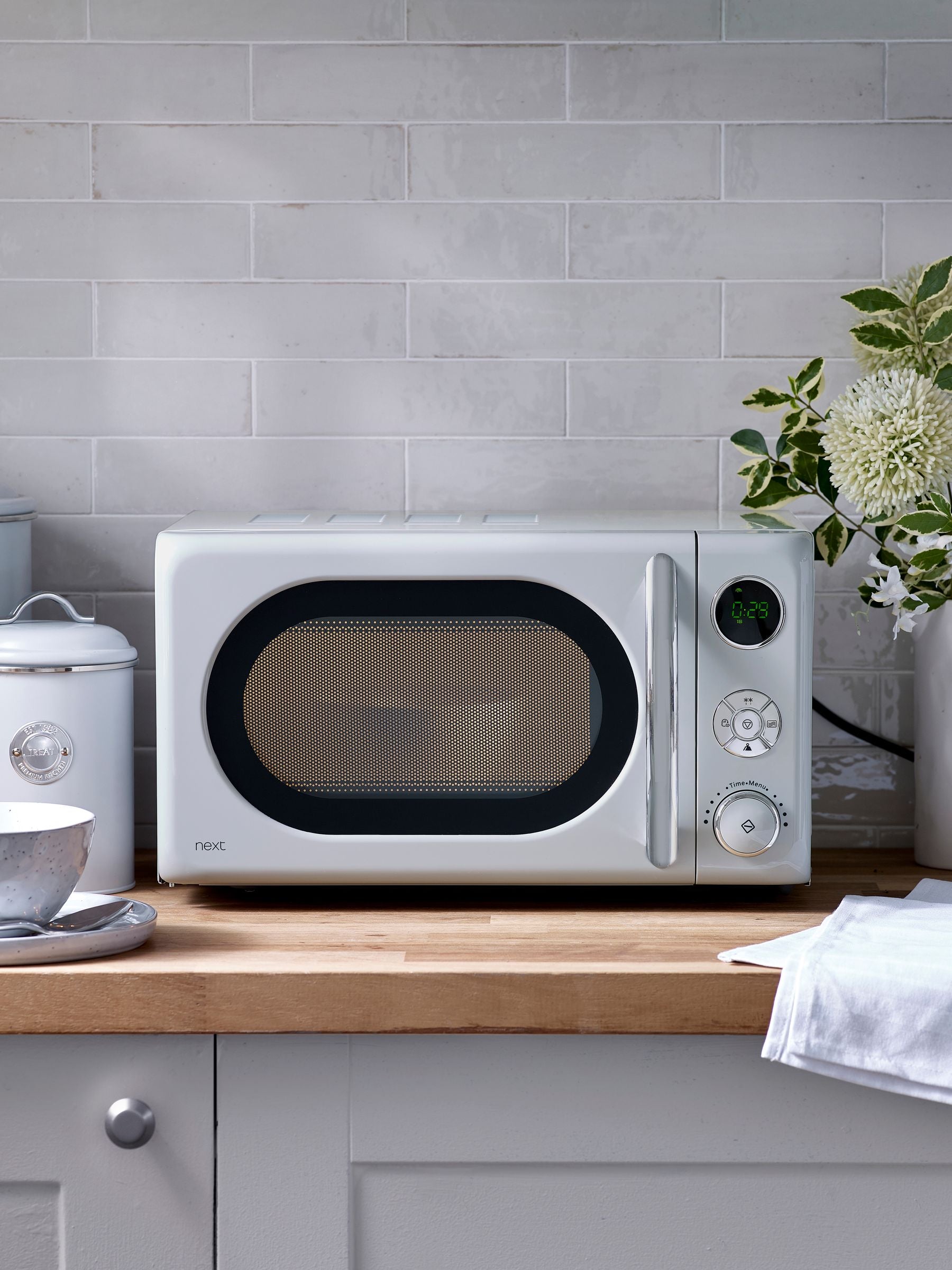 Black Copper Digital 800W 20L Microwave Oven