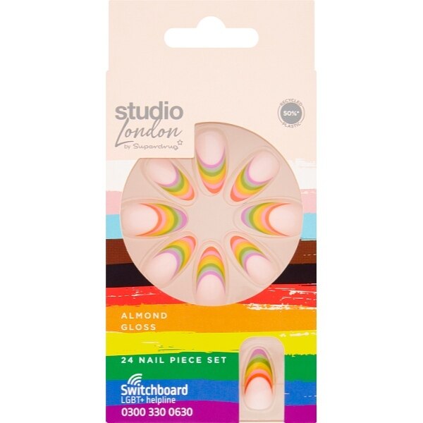 Superdrug Studio London False Nails Pride Edition GOODS Superdrug   