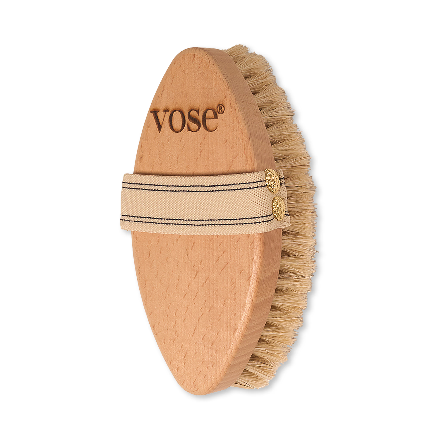 100% horse hair dry body brush, UK version