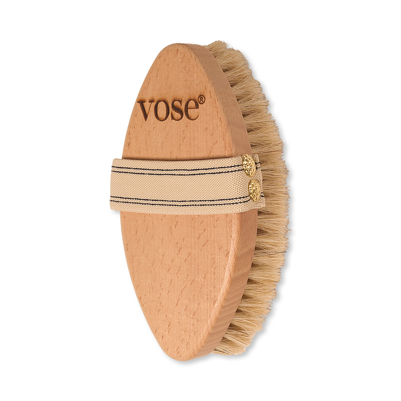 100% horse hair dry body brush, UK version