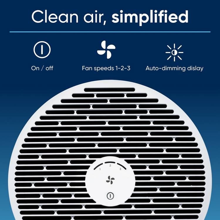 Blueair Blue Pure Mini Max air purifier compact, imported from the UK