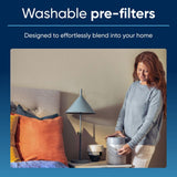 Blueair Blue Pure Mini Max air purifier compact, imported from the UK