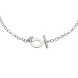 Moon & Back sterling silver bracelet I love you engraved 19cm - British product
