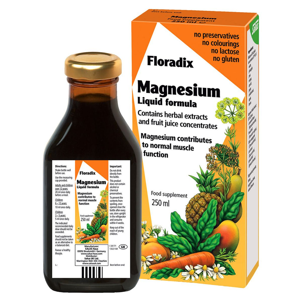 Floradix Magnesium Liquid Formula - 250 ml