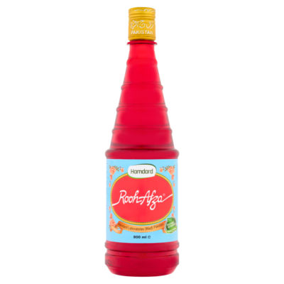 Hamdard Rooh Afza syrup 800ml, imported from the UK