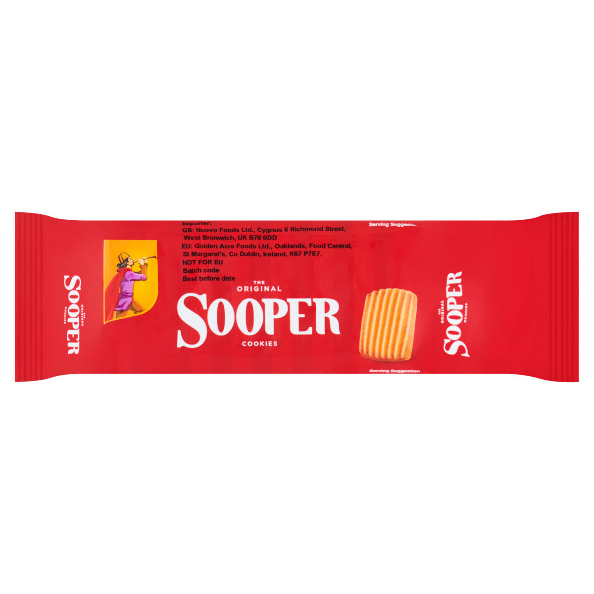 Sooper Original Cookies pack 60g (British brand)