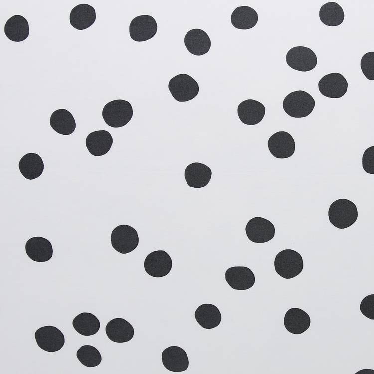 Habitat black cotton pillowcase pair 75x50cm, imported from the UK