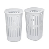 Brabantia Collect-It 55L laundry basket set of 2 white, UK version