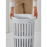Brabantia Collect-It 55L laundry basket set of 2 white, UK version