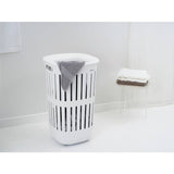 Brabantia Collect-It 55L laundry basket set of 2 white, UK version