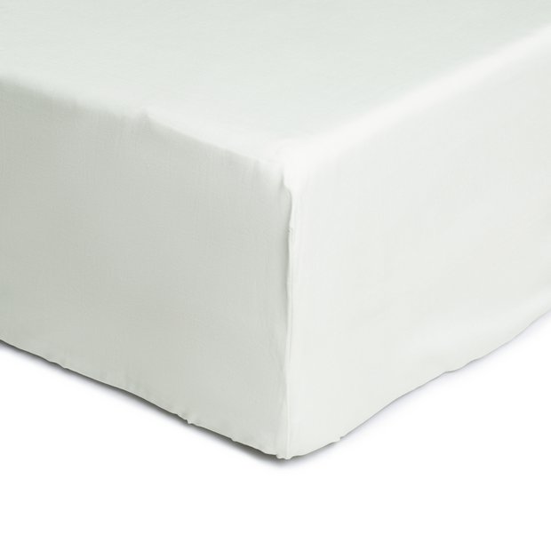 Habitat anti-microbial cotton fitted sheet single (British brand)