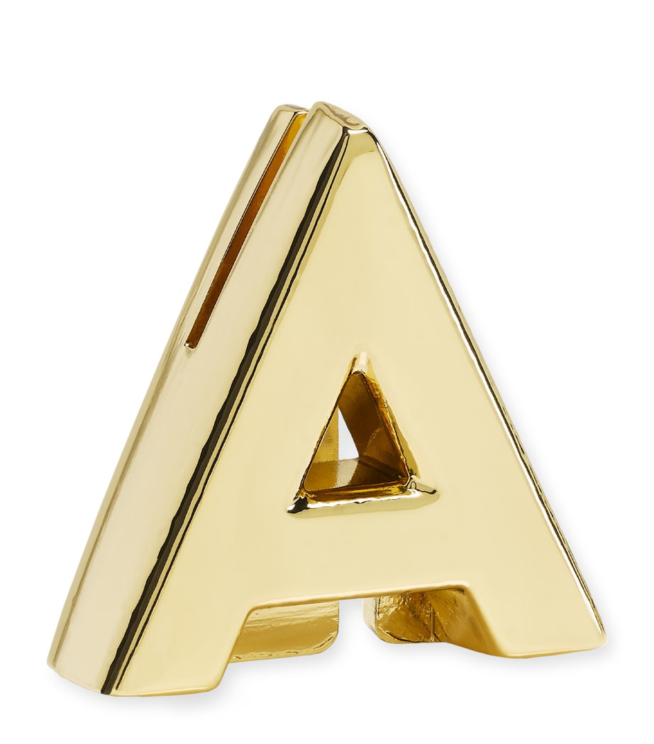 Moleskine gold-plated A notebook charm, imported from the UK