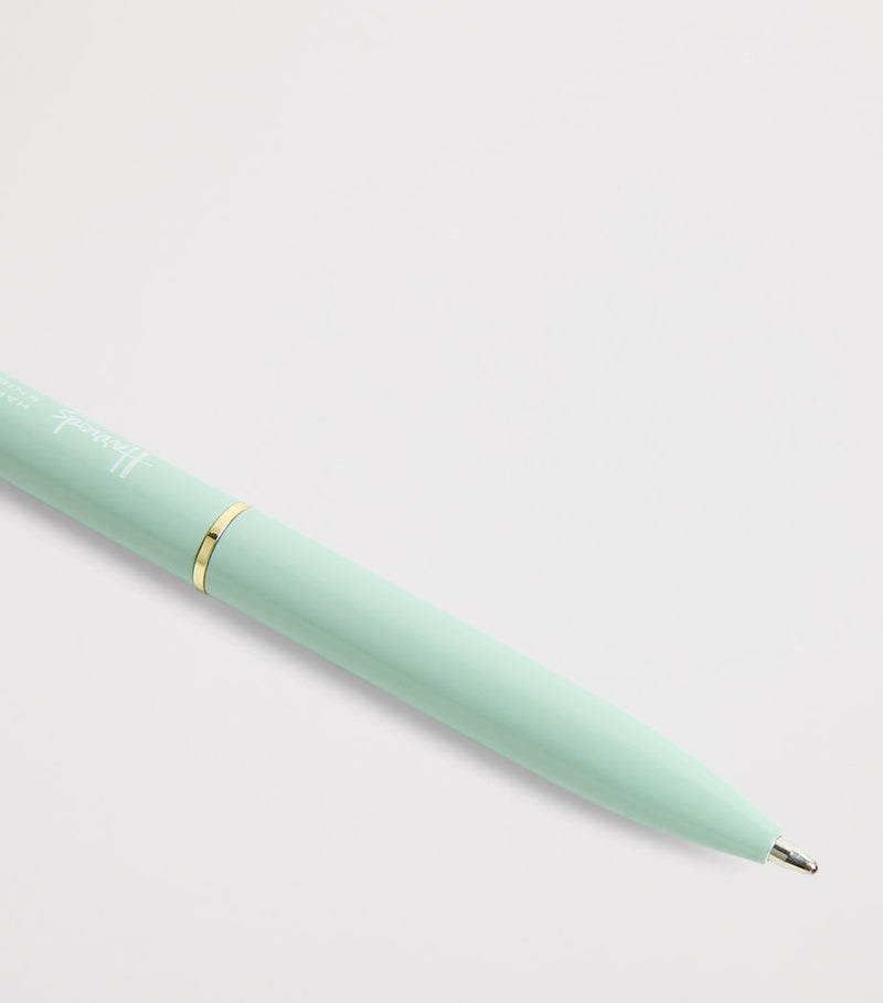 Harrods Lovebird ballpoint pen with lovebird design, UK version