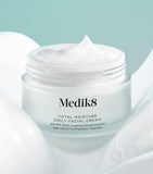 Medik8 Total Moisture Daily Facial Cream 50ml, imported from the UK