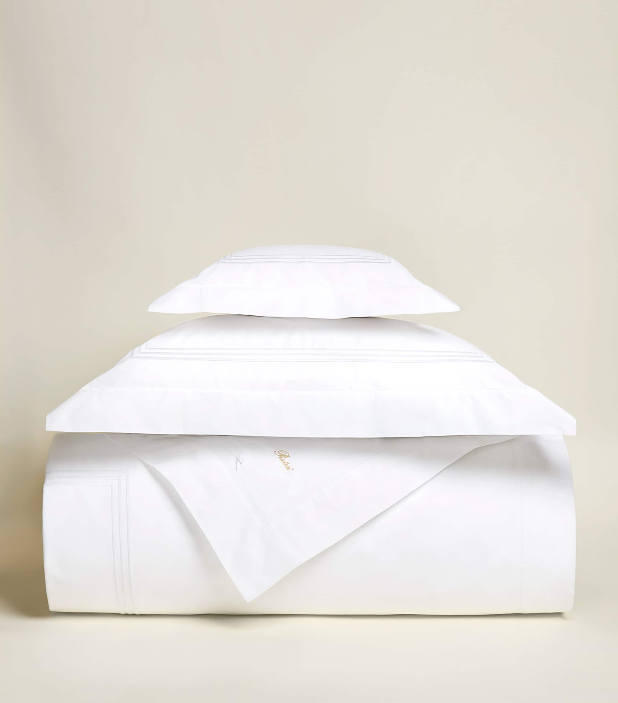 Egyptian Cotton Triple-Embroidered Boudoir Pillowcase 30cm x 40cm