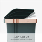 Simplehuman pedal bin hybrid 45 litre - British product