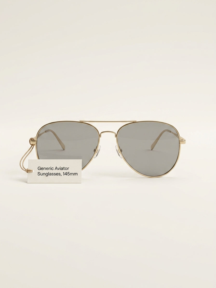 Celine square-frame metal sunglasses CL40318U, imported from the UK